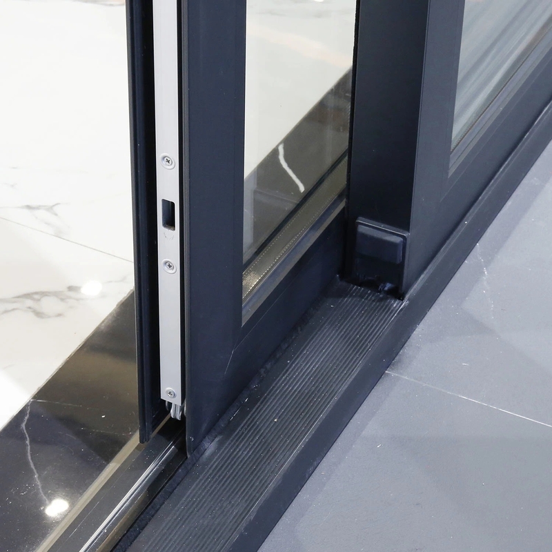 Verwijderde deur met dubbele beglazing van aluminiumlegering met thermische breuk voor geluidsisolatie en opheffing