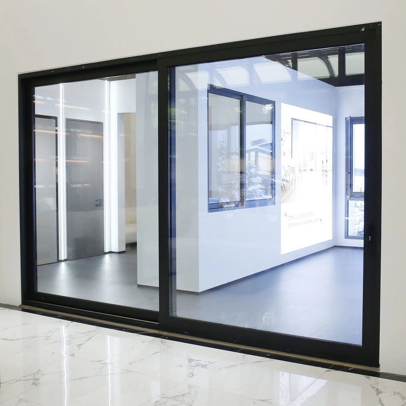 Verwijderde deur met dubbele beglazing van aluminiumlegering met thermische breuk voor geluidsisolatie en opheffing