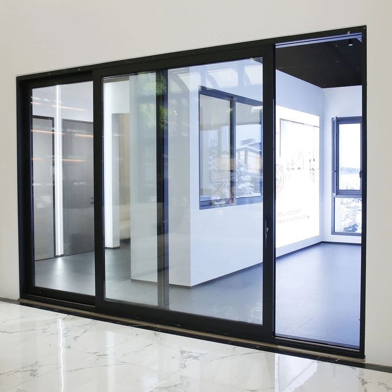 Verwijderde deur met dubbele beglazing van aluminiumlegering met thermische breuk voor geluidsisolatie en opheffing
