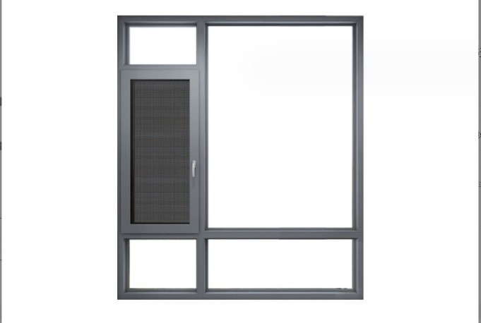 Hangende gordijn Type gebroken brug Aluminium behuizing Vensters voor glas 5 27A 55 9A 5 12A 5