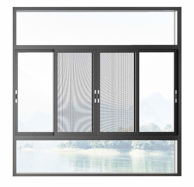 8-weg afdichting ontwerp muggennet voor aluminium schuifvensters op maat door Window R D