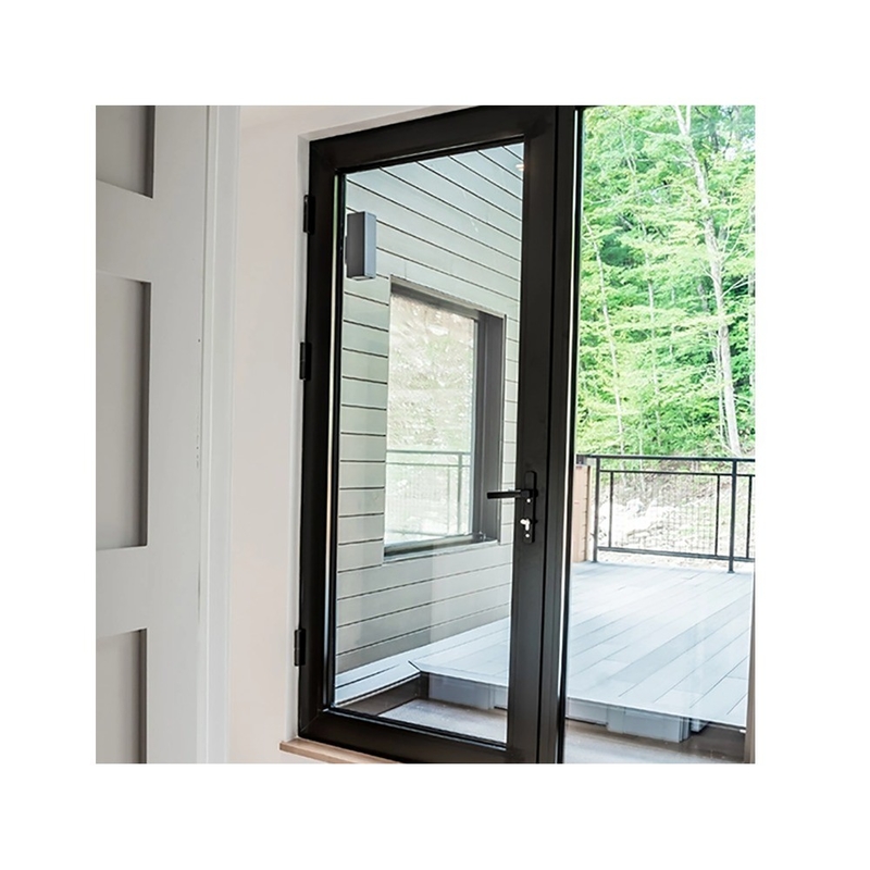 Optioneel kleur Aluminium Franse glazen deuren voor huis kantoor Patio Casement toegang