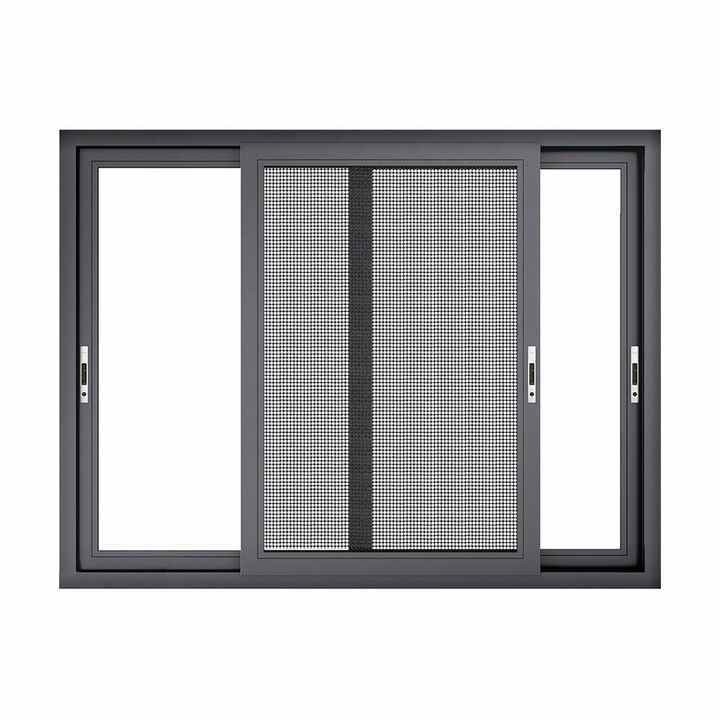 SKATE 85-serie Schuifvenster Aluminium Kleine glazen venster voor duurzame luchtdichtheid