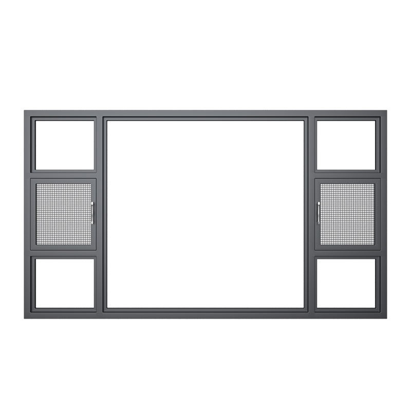 SKATE 75 Casement Windows voor de massaproductie van luchtdichtheidsniveau 8 villahuizen