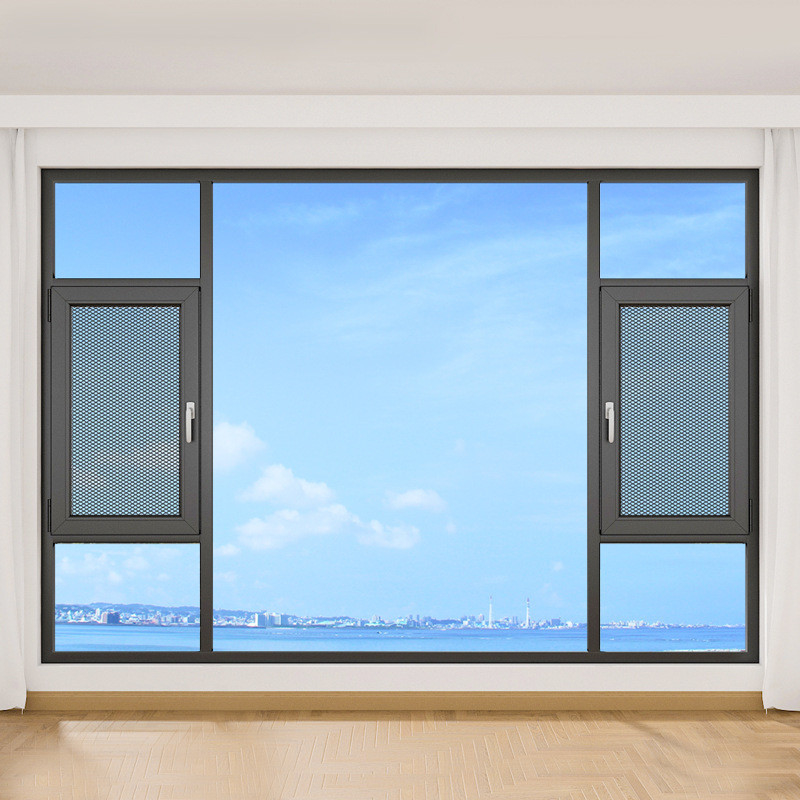SKATE 75 Casement Windows voor de massaproductie van luchtdichtheidsniveau 8 villahuizen