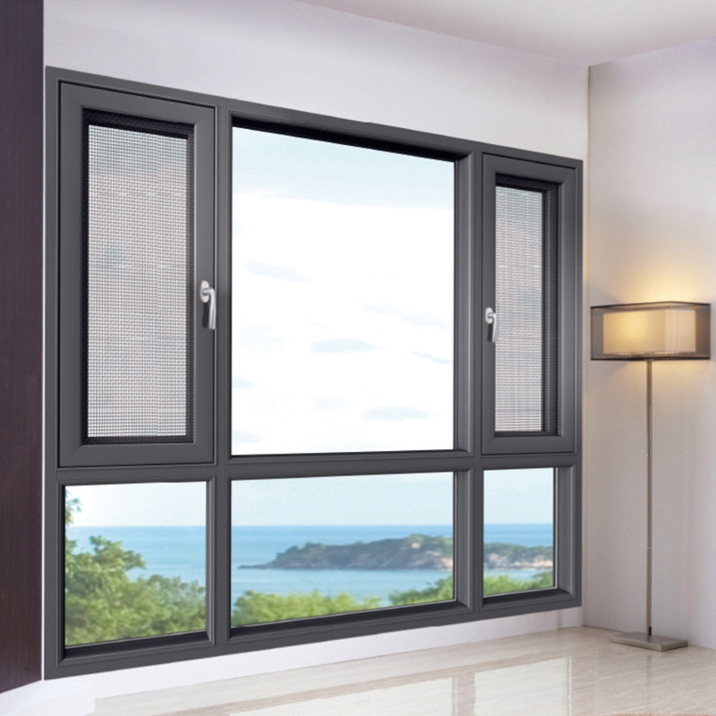 SKATE 75 Casement Windows voor de massaproductie van luchtdichtheidsniveau 8 villahuizen