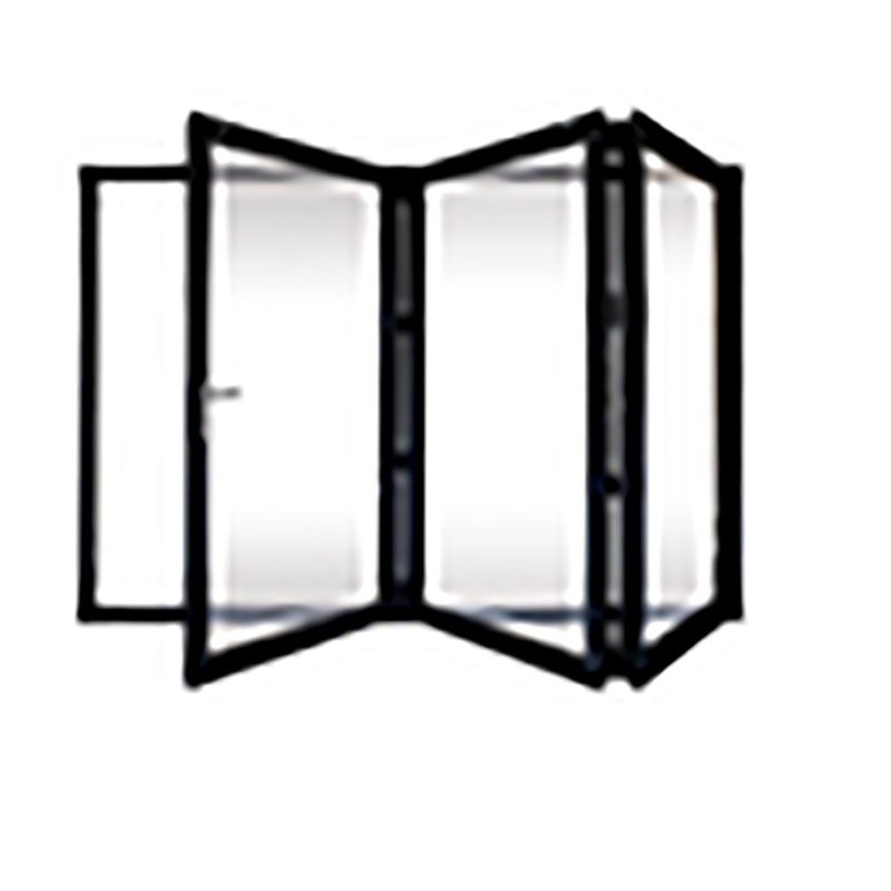 Woonproject moet aluminium tweevoudige deuren met triplex glas upgrade optie hebben