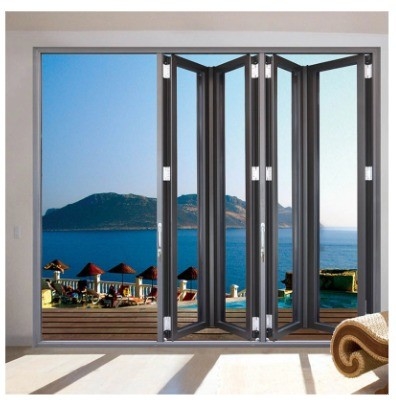 Woonproject moet aluminium tweevoudige deuren met triplex glas upgrade optie hebben