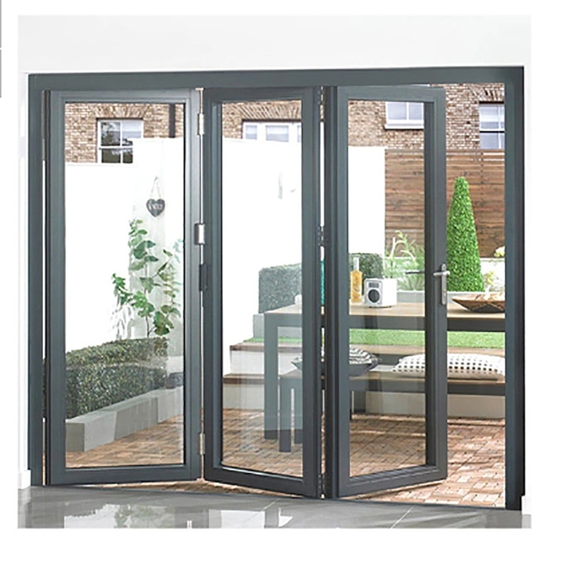 Bi-vouwdeur ISO14001 aangepast projectontwerp met optionele kleur en 70 mm breedte
