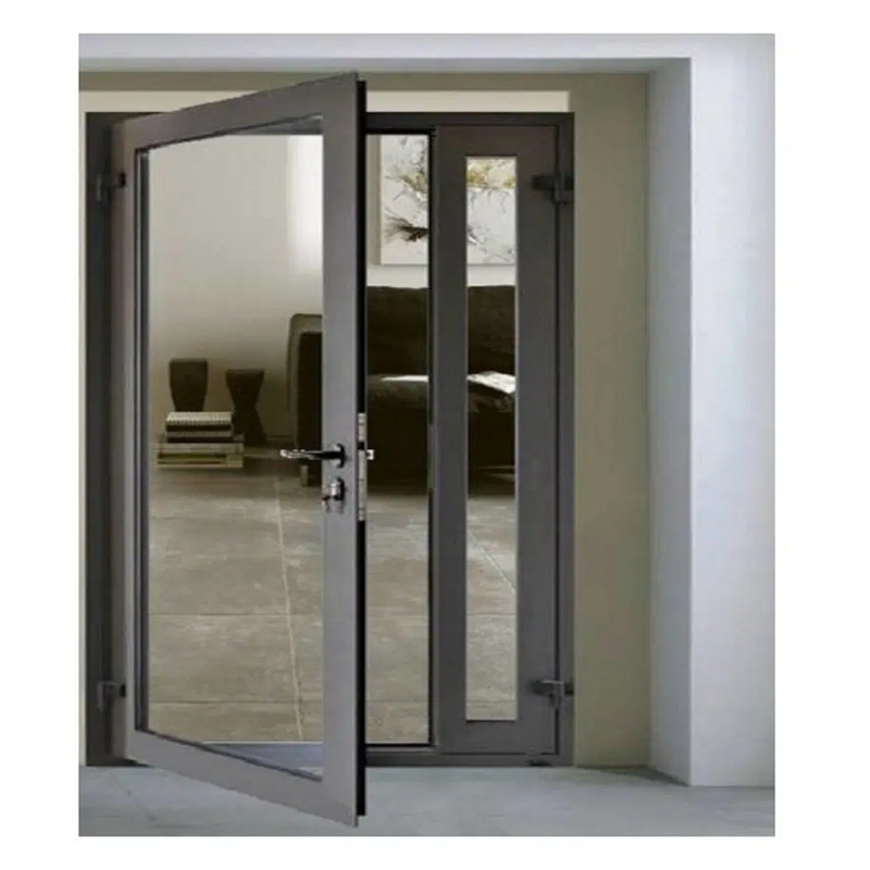 Verwarmingsbreuk Aluminium legering Casement deuren voor skate binnenwarmte-isolatie coëfficiënt