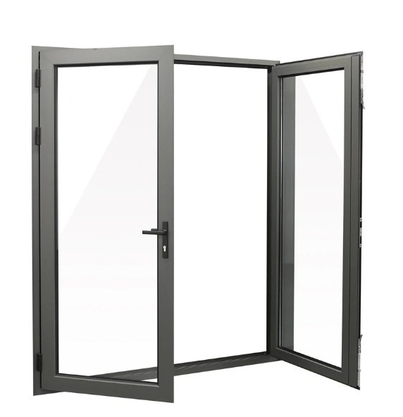 Roestvrij staal scherm vergrendeling Aluminium legering Casement deuren voor R D Hotel Appartement