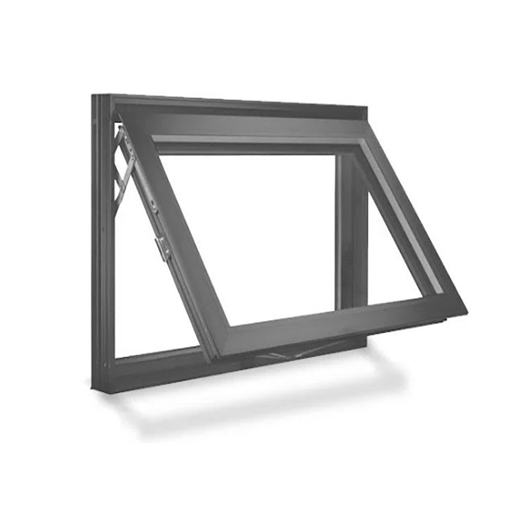 Aanpasbare productie vouw-scherm thermische breuk Aluminium luifel ramen voor appartement