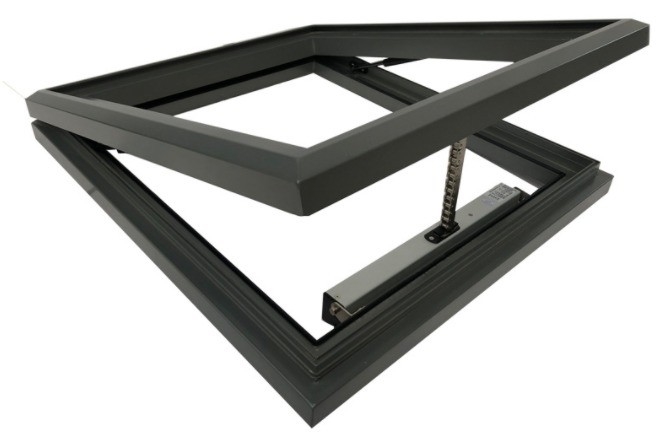 Aanpasbare productie vouw-scherm thermische breuk Aluminium luifel ramen voor appartement