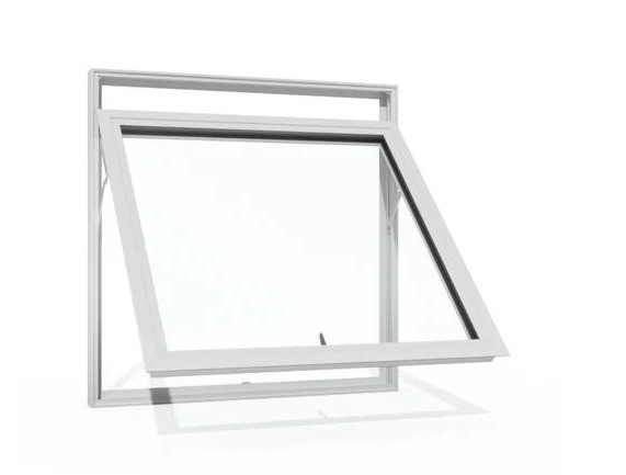 Aanpasbare productie vouw-scherm thermische breuk Aluminium luifel ramen voor appartement