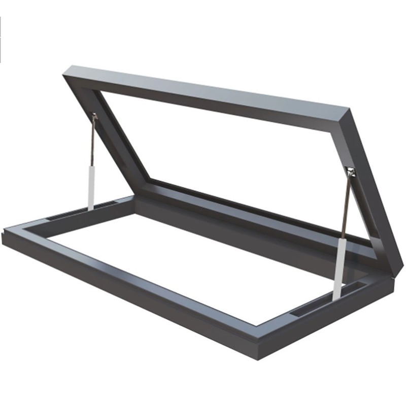 Niveau 8 luchtdichtheid Aluminium legering dakraam voor commerciële en op maat gemaakte behoeften