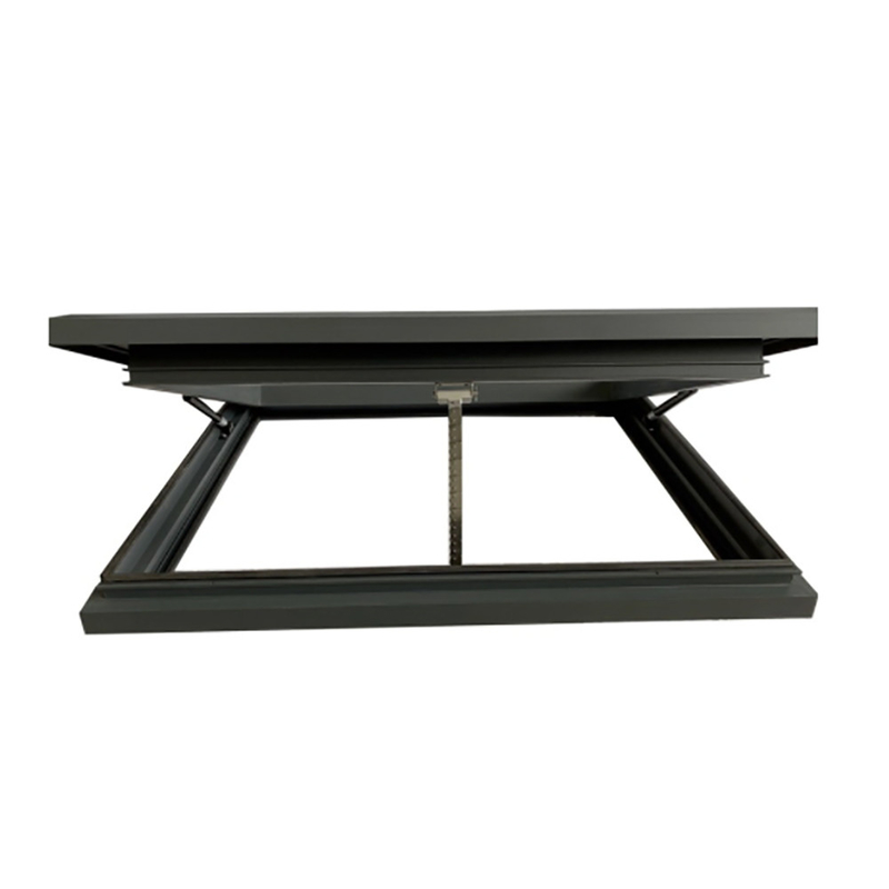 Niveau 8 luchtdichtheid Aluminium legering dakraam voor commerciële en op maat gemaakte behoeften