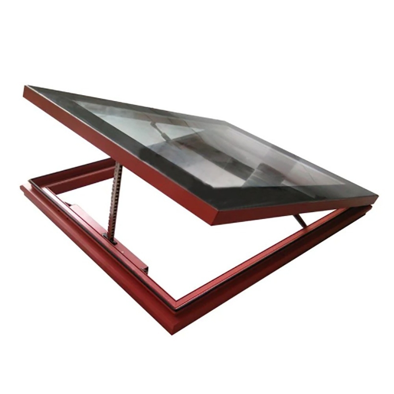 Niveau 8 luchtdichtheid Aluminium legering dakraam voor commerciële en op maat gemaakte behoeften