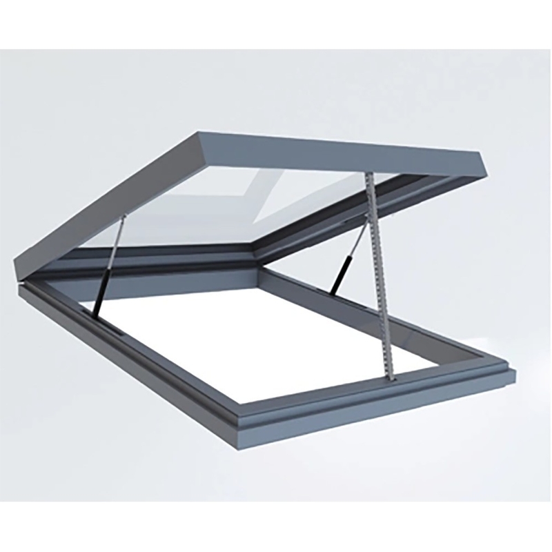 Niveau 8 luchtdichtheid Aluminium legering dakraam voor commerciële en op maat gemaakte behoeften