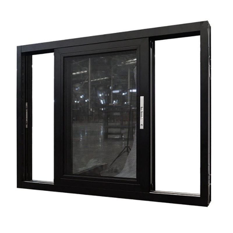 Schuifruimte van aluminiumlegering met dubbelgehard glas op maat met een wanddikte van 2,2 mm