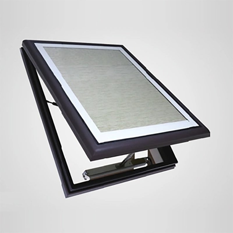 5 27A 55 9A 5 12A 5 Glas aluminium vaste dakraam voor winddrukweerstand van niveau 9