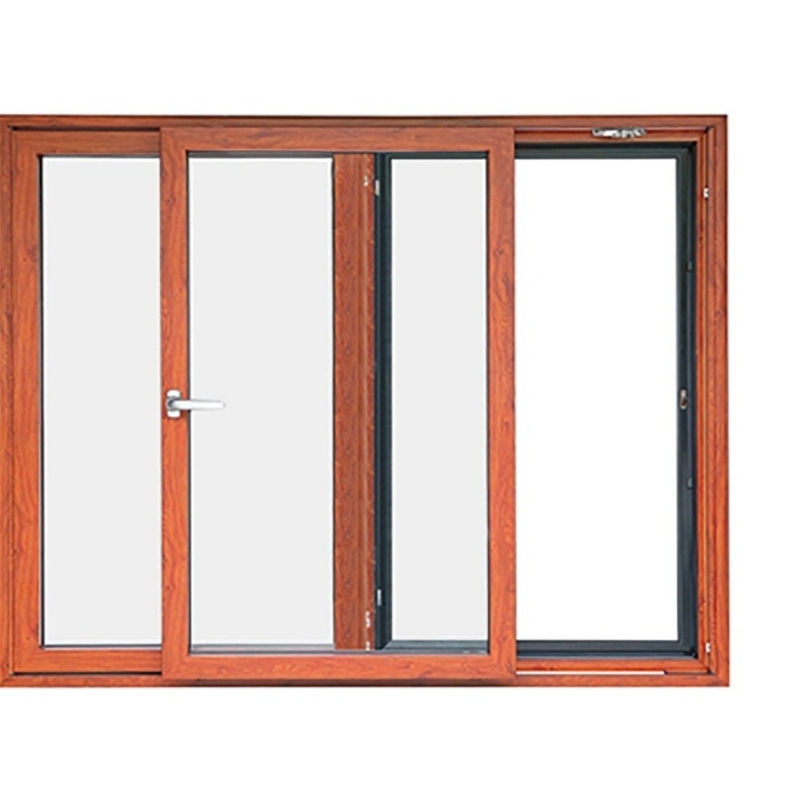Aluminium schuiframen met 1,1 W/ (m2·K) thermische isolatieprestaties voor huis en kantoor