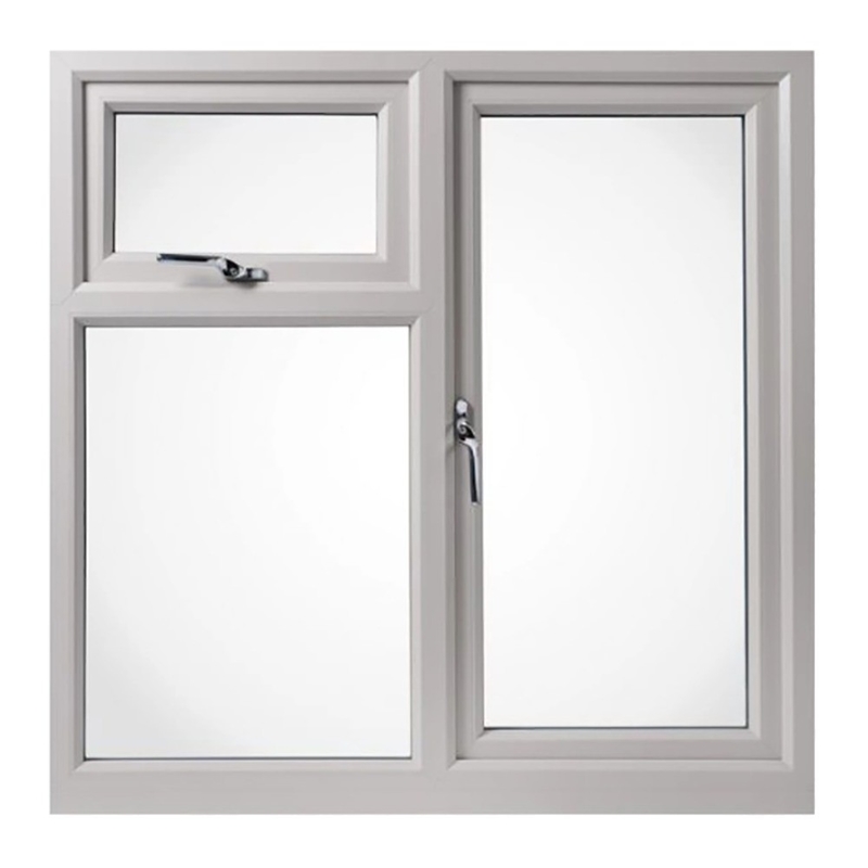 Op maat gemaakte thermische doorbraak aluminium behuizing glazen ramen voor hangende gordijnen oplossing