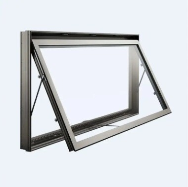 Folding Screen Aluminium Top Hang Windows voor geavanceerde productie gevel decoratie oplossing