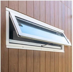 Folding Screen Aluminium Top Hang Windows voor geavanceerde productie gevel decoratie oplossing