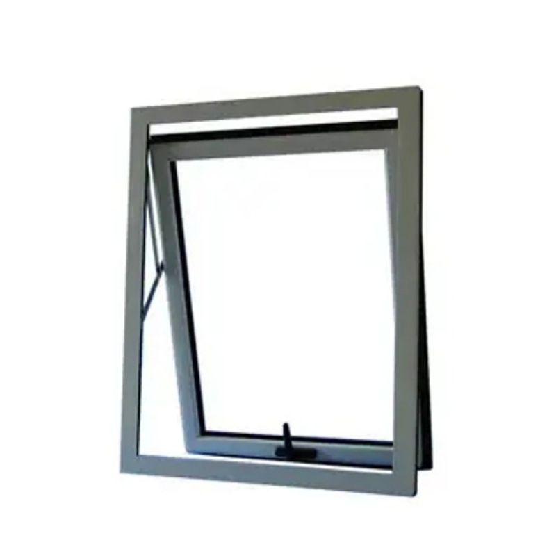 Niveau 8 Luchtdichtheid Europese stijl Aluminium legering Awning Windows voor commerciële projecten