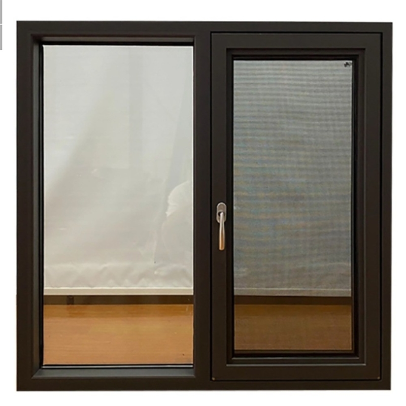 Fashion Style Aluminium Alloy Schuifvenster Met Horizontaal Openend Patroon Door R&D