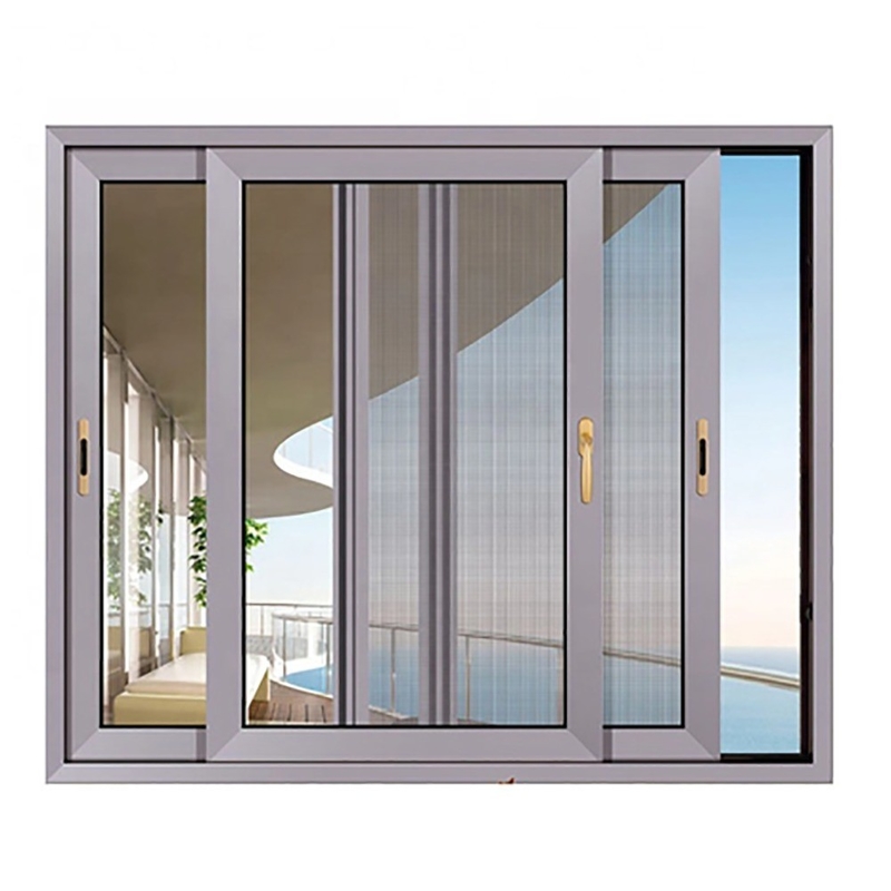 Fashion Style Aluminium Alloy Schuifvenster Met Horizontaal Openend Patroon Door R&D