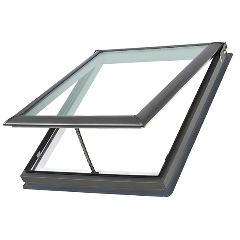 Op maat gemaakte aluminium bovenhangend huis venster met dubbel glas en niveau 8 luchtdichtheid