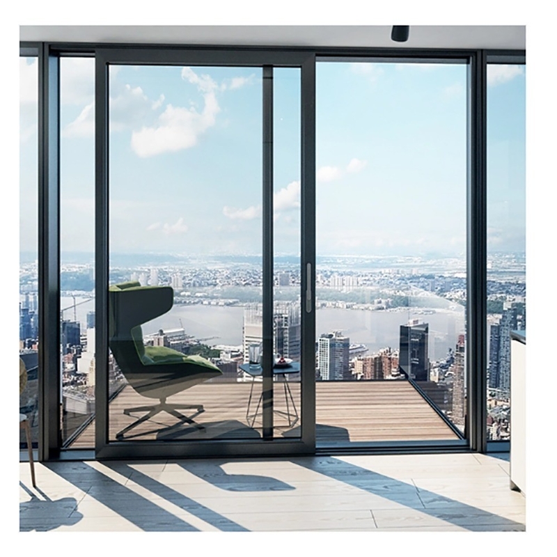 SKATE Modern Design Aluminium Schuifdeuren met 35dB geluidsisolatie voor woonruimten