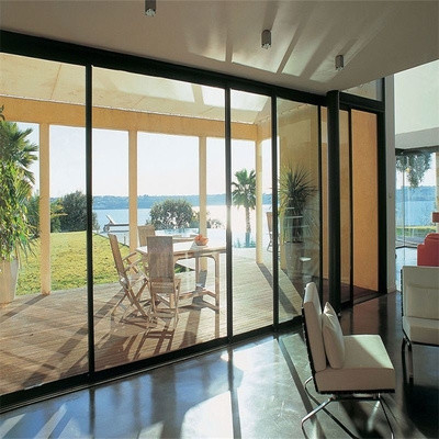Moderne ontwerp aanpasbare aluminium geslepen deuren met 1,1W/ ((m2·K) warmte-isolatie