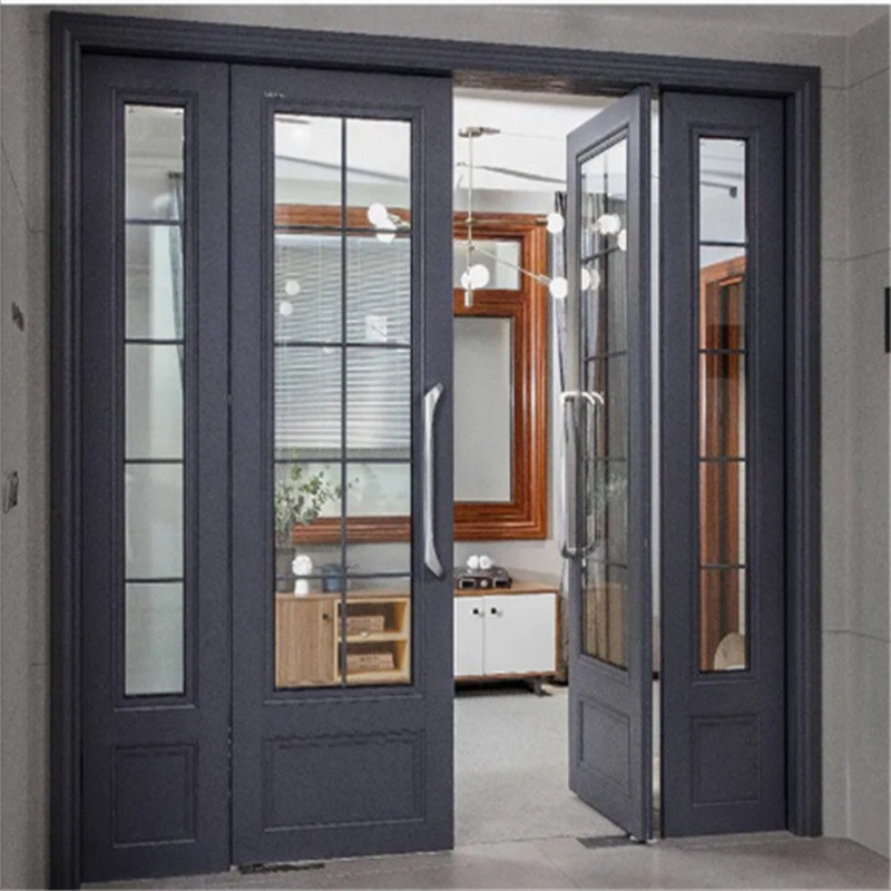 Moderne design Hoogwaardige aluminium bekleding waterdichte deur voor deuren distributeurs
