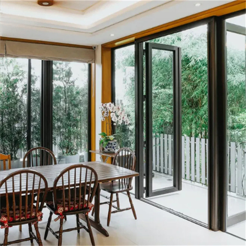 Moderne design Hoogwaardige aluminium bekleding waterdichte deur voor deuren distributeurs
