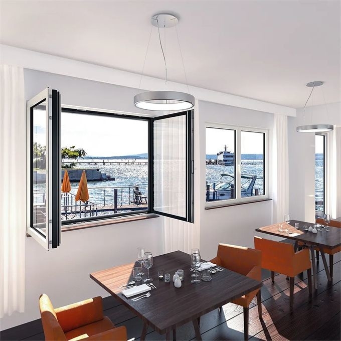 8-Way-Seal geluidsisolatie Venster Thermal Break Aluminium profiel voor geluidsvrije werk- en leefomgevingen