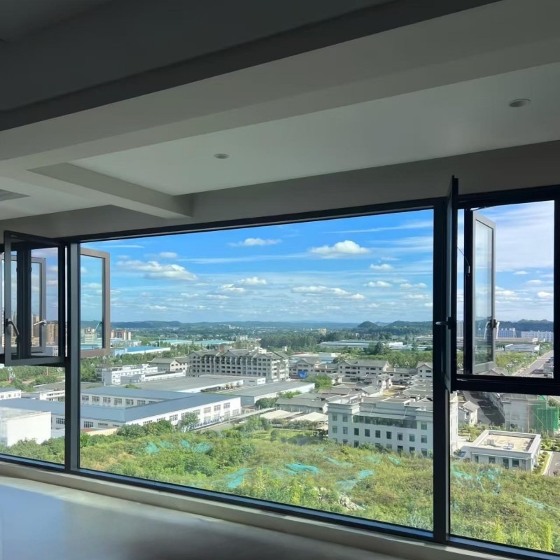 Thermal Break Aluminium Casement Dubbelglazen ramen voor alle weersomstandigheden
