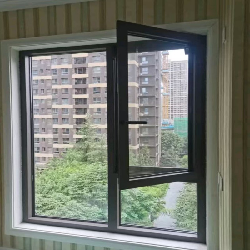 Thermal Break Aluminium Casement Dubbelglazen ramen voor alle weersomstandigheden
