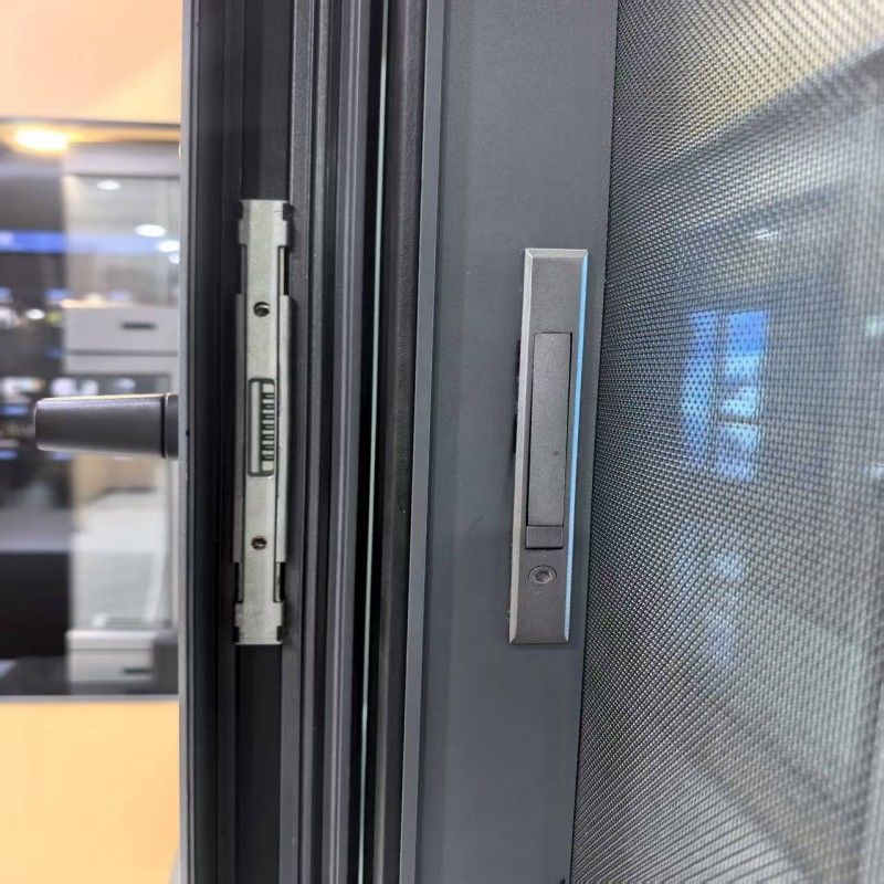 Premium op maat gemaakte energiezuinige aluminium dubbele glazen schuiframen met superieure warmte-isolatie