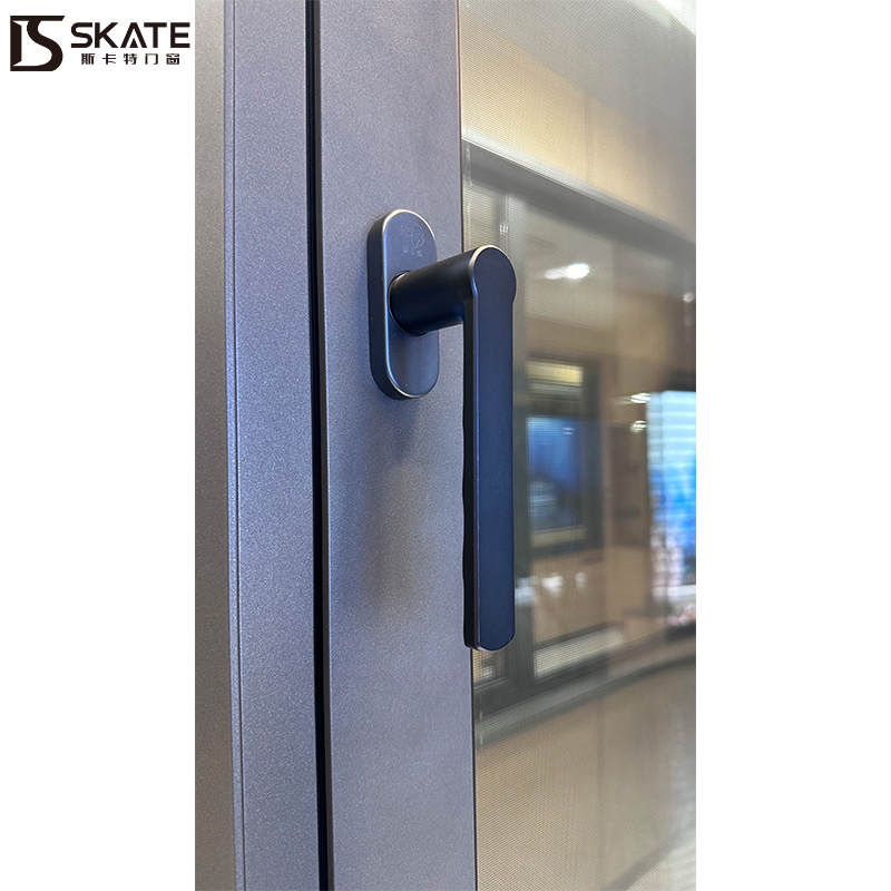 Premium aluminium behuizing weerbestendige gehard glas venster voor huizen en kantoren met SKATE originele hardware