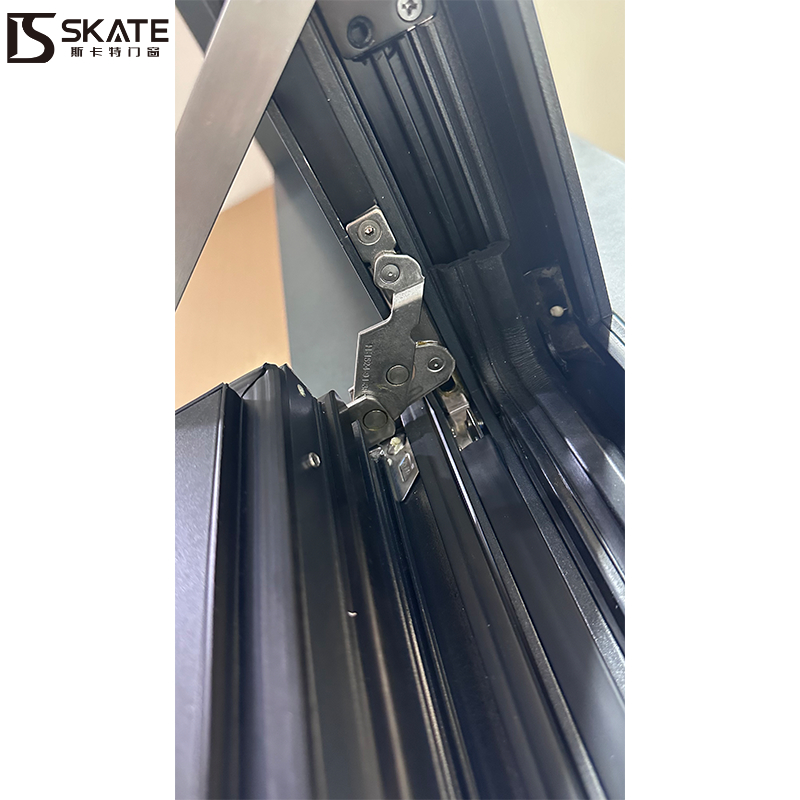 Robust Aluminum Casement Window with Reinforced Frame and Stainless Steel Hinges for Secure Homes