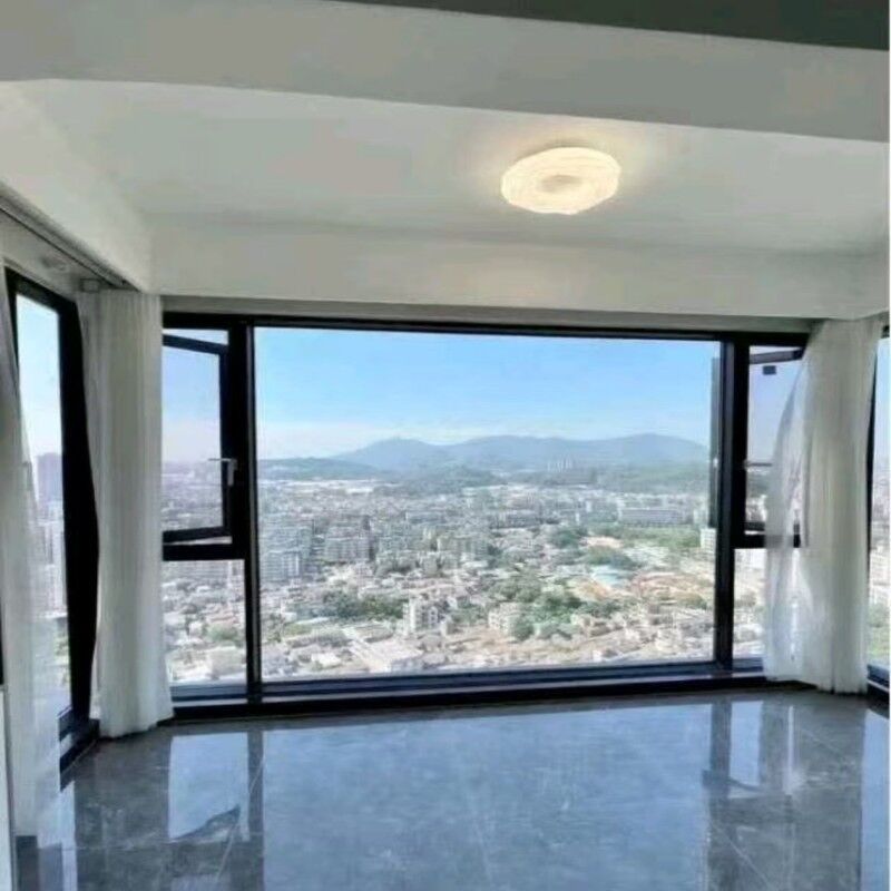 Hoogwaardig aluminium draairaam met 0,26 U-waarde thermische isolatie, niveau 8 luchtdichtheid en niveau 6 waterdichtheid