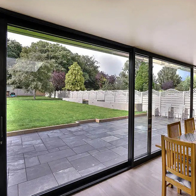 VS-normen Aluminium buitenglas Lift schuifdeuren met materiaal voor patio