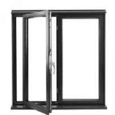 Standaardiseerde productie Aluminium Casement Windows Voor slaapkamer vouw scherm efficiëntie
