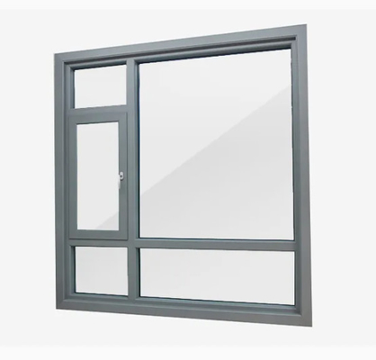 80 mm naadloos gelast thermisch breuk aluminium behuizing glas vensters voor vouw scherm