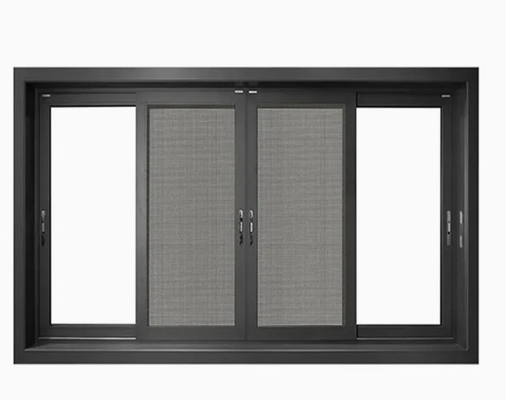 80 mm breed Horizontaal open aluminium glasruimten voor commerciële gebouwen