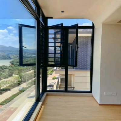Top Quality Aluminium Alloy Glass Windows Villa House Project Aluminum Casement Glass Windows with Superior Air Tightness